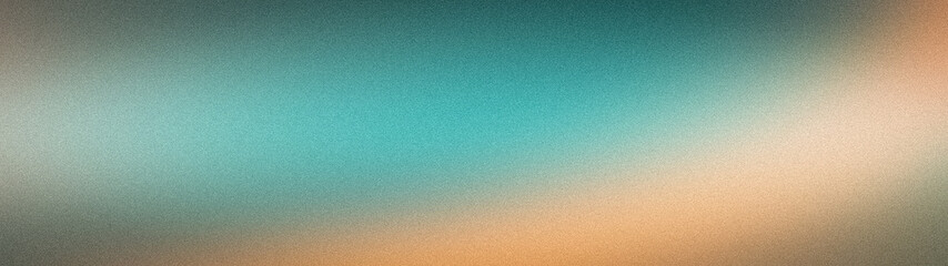 Abstract turquoise orange and black gradient background with gra © Life Background