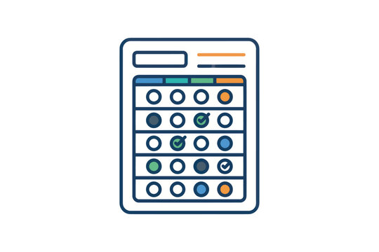 Survey Form Checklist Icon