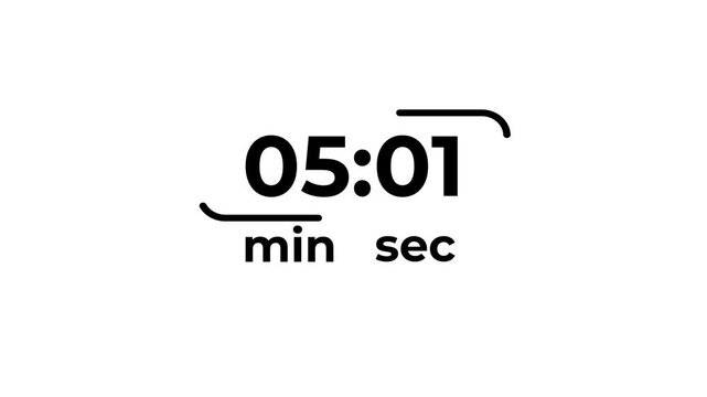 Digital Timer 27 minutes Countdown Displays with Clean White Background and Subtle Cinematic Lighting