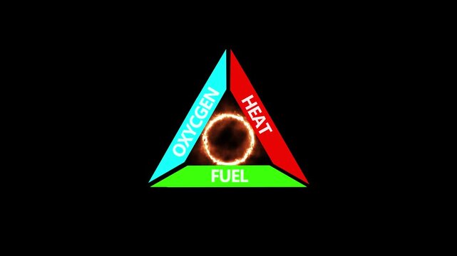 Neon fire icon animation, color flicker. Glowing neon fire icon, looped color animation. Concept of hot energy, gas, passion, and modern aesthetic design.4k motion graphics video animation .