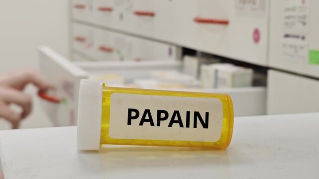 PAPAIN tablets used to support digestion and protein breakdown
