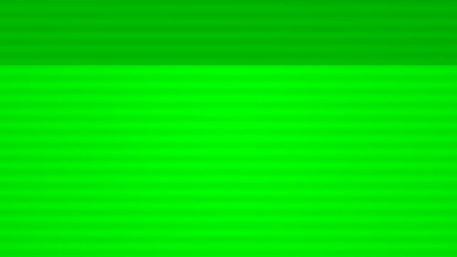 Energetic 2D cartoon donut transition with digital glitch distortion effect on a chroma key green screen background. Ideal for gaming channels, tech vlogs, dynamic video editing, and modern cyberpunk 