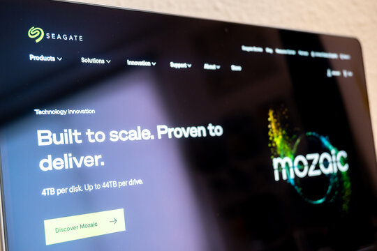 Seagate mozaic data storage technology innovation branding