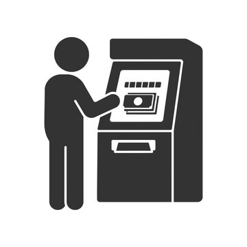 ATM Cash Withdrawal Icon