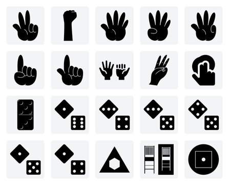 Simple Hand Gestures For Showing Numbers &ndash; A Clean Set Of Finger Counts For Infographics And Communication.
