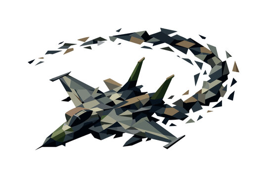 jet banking turn, the obstacle and tension moment where the jet encounters turbulence mid-turn, body slightly destabilized and