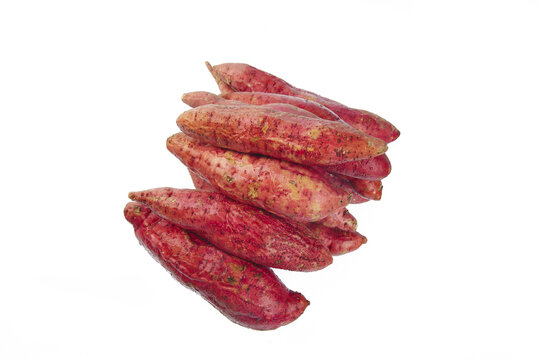 Fresh Red Sweet Potatoes - Natural Produce Photography