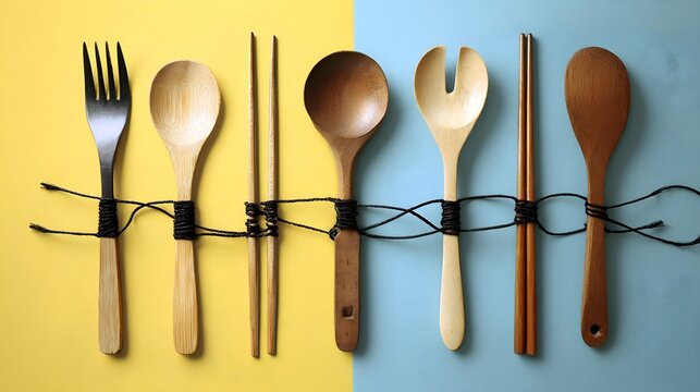 fork and spoon