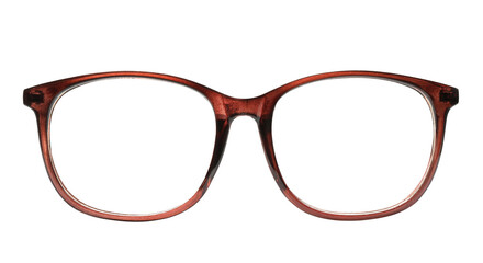 Fototapeta premium Eyeglasses on transparent background, png. Corrective eyewear