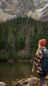 Vertical Vhs Effect 05