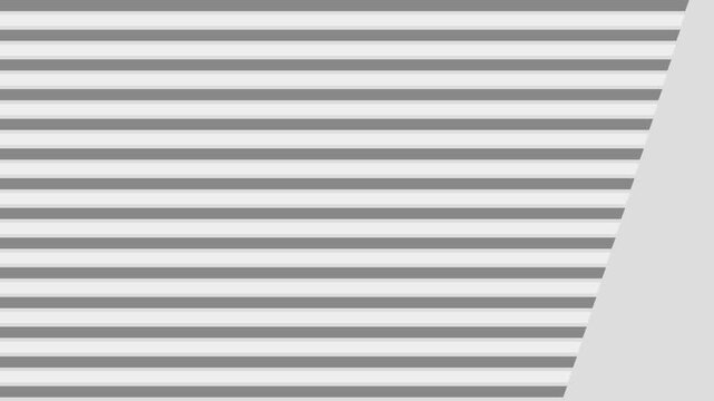 Abstract gray and animation 4k white horizontal lines pattern background, with smooth motion