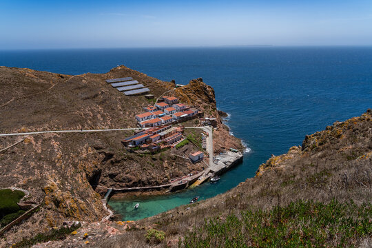 taking a day ferry trip to Berlunga Island, Portugal