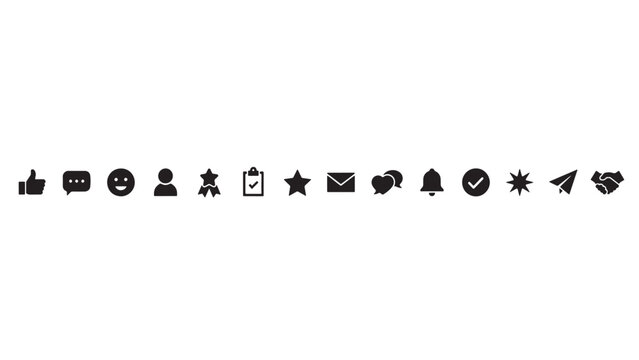   
"Social icons symbolizing interaction and communication."