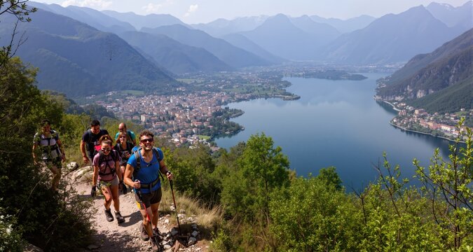 Trekking sul Lago di Como
