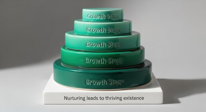 Structured Growth Stage Pyramid Arrangement 240
