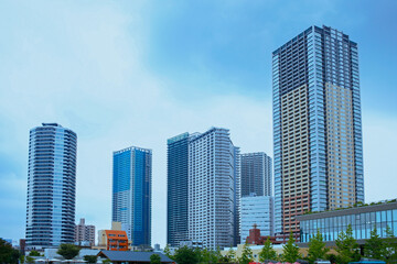 Fototapeta premium 高層マンション