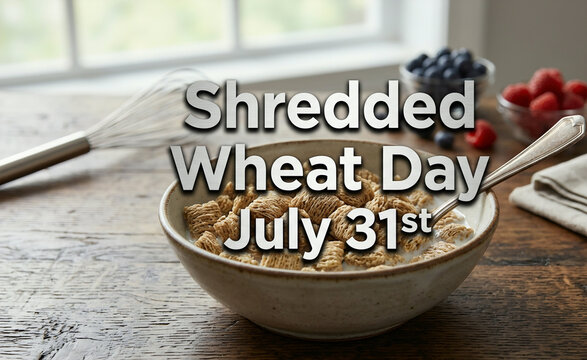 Shredded Wheat Day July 31st Breakfast Bowl