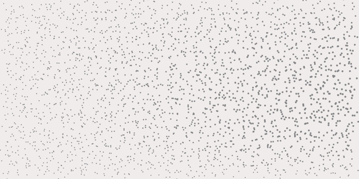 Subtle grey dots pattern on white background with distressed texture. A repeating organic texture with irregular shapes