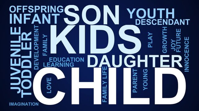 Child Word Cloud