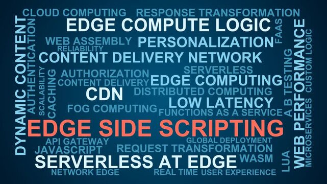 Edge Side Scripting Word Cloud