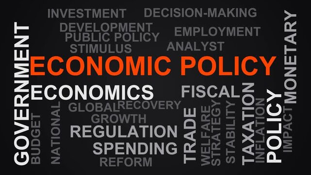 Economic Policy Word Cloud