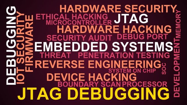 Jtag Debugging Word Cloud
