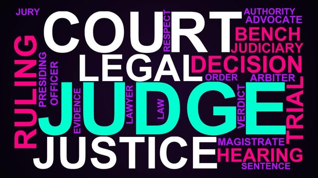 Judge Word Cloud