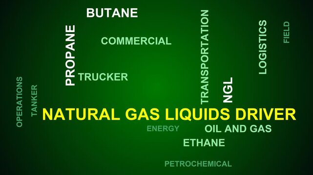 Natural Gas Liquids Driver Word Cloud