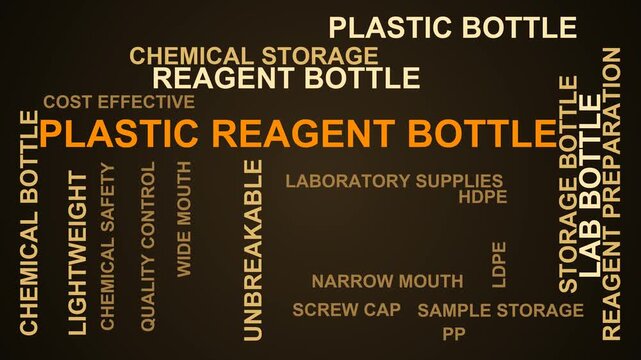 Plastic Reagent Bottle Word Cloud