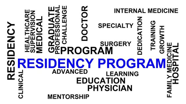 Residency Program Word Cloud