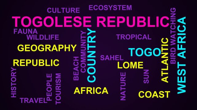 Togolese Republic Word Cloud