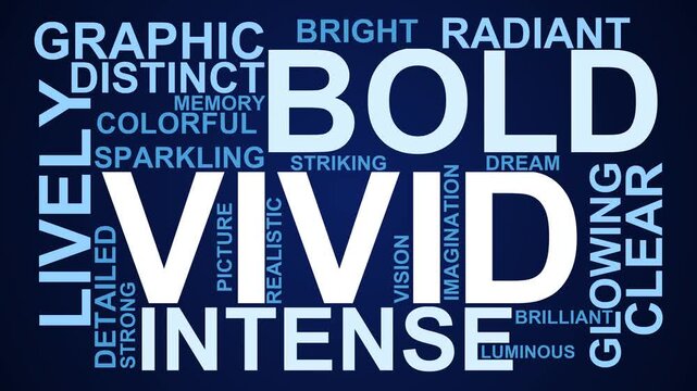 Vivid Word Cloud