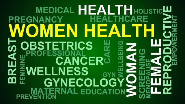 Women Health Word Cloud