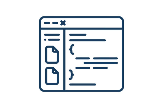 Code Editor Window Icon