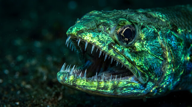 Lizard fish fluorescent state