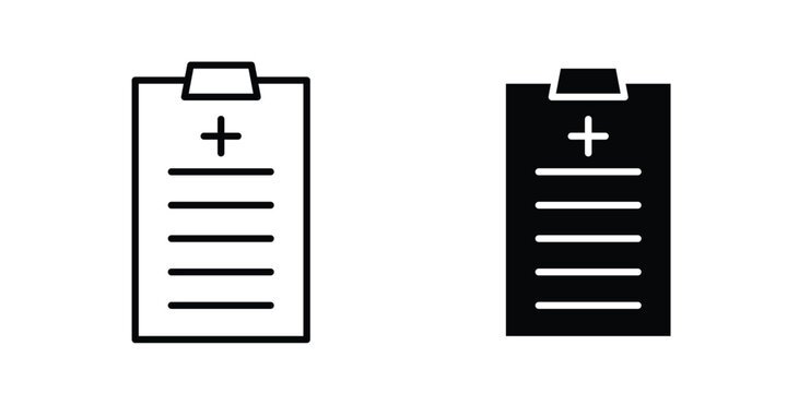Medical prescription icon