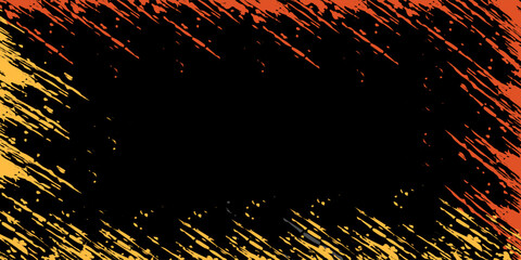 Sublimation jersey design vector brush modern grunge camouflage background paint splash splashes bold stripes brush orange stripes abstract. eps 10 © Samsul