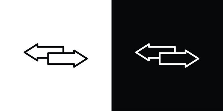 Transfer arrows icon