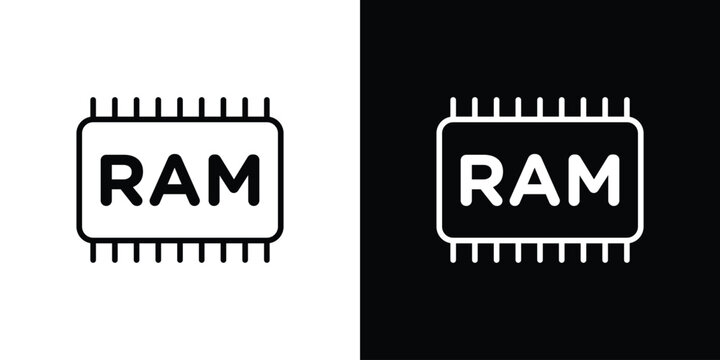 RAM memory icon