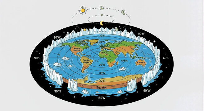 Educational globe model with landmasses oceans and climate zones depicting Earth's geography and astronomy in a visually engaging format for learning and exploration purposes.