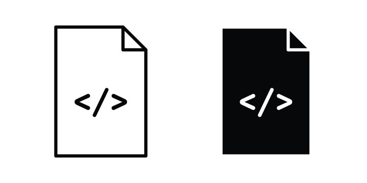 HTML script icon