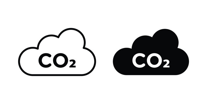 CO2 emissions icon