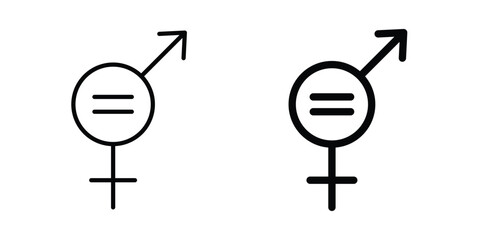 Gender equality icon © Rajes