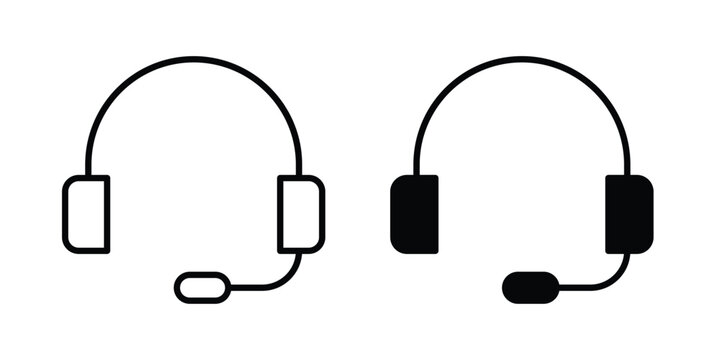 Support headset icon