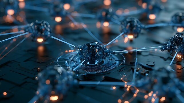 Next-generation multi-agent AI communication system, autonomous reasoning agents exchanging structured knowledge through secure digital mesh