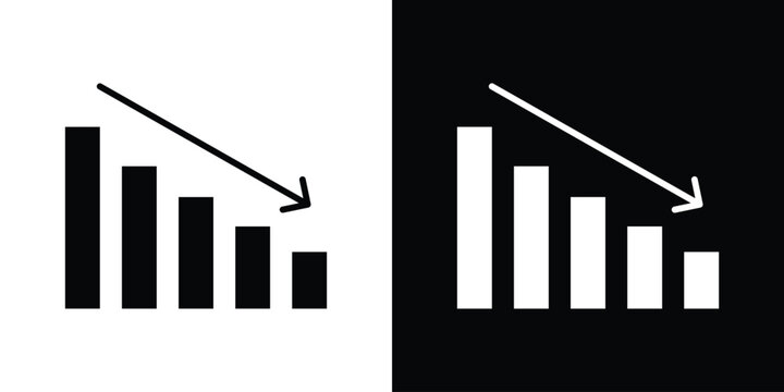 Loss Chart Icon