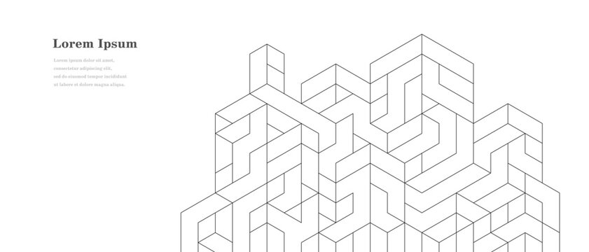 幾何学 抽象 建築 テクノロジー ビジネス 背景