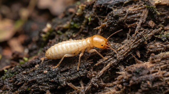 termite on a tree