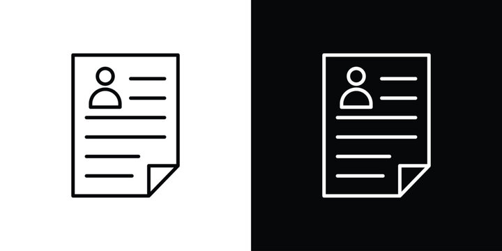 CV icon