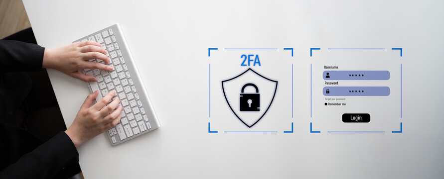 Two-factor authentication strengthens login system security. Adds protection, two-factor authentication increases privacy, and two-factor authentication prevents access breaches. Latch